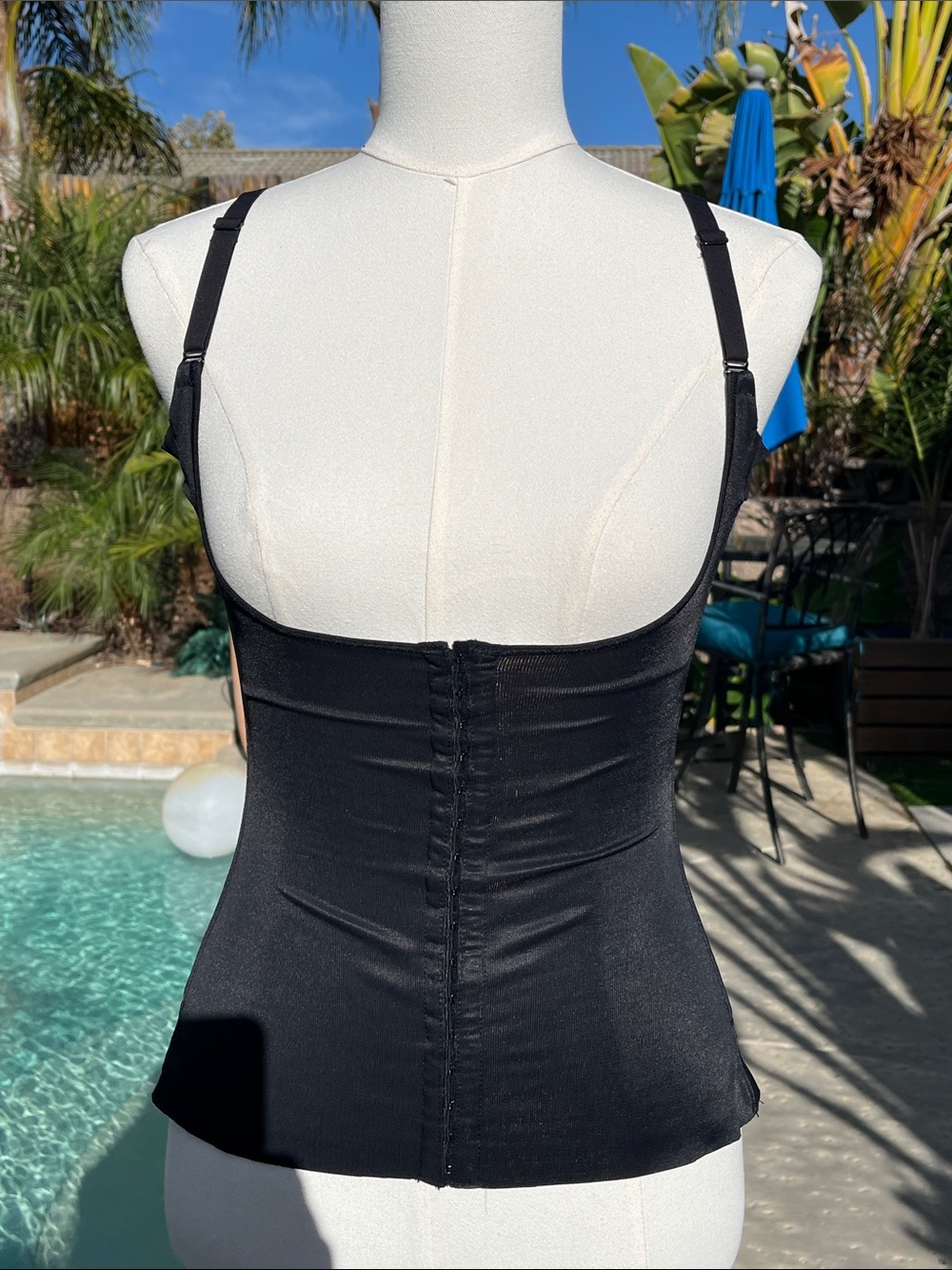 Flexees by Maidenform Ultimate Instant Slimmer Torsette #5166 – Medium – Black
